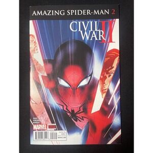 Amazing Spider-Man Civil War II Comic Book 2 Marvel Comics 2016